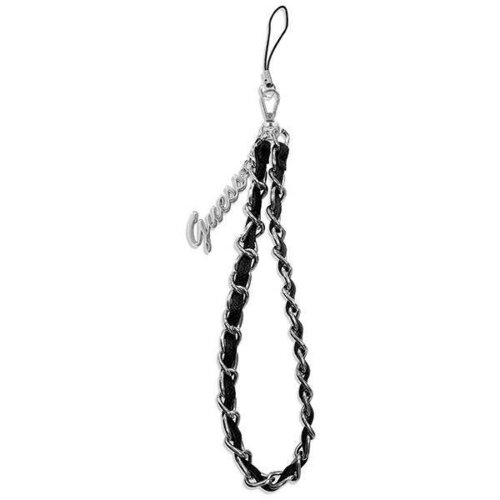 Guess gustsassk zapestnica / obesek za telefon - chain charms črna Slike