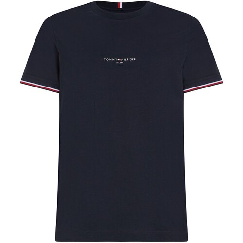 Tommy Hilfiger Majica mornarska / rdeča / bela Slike