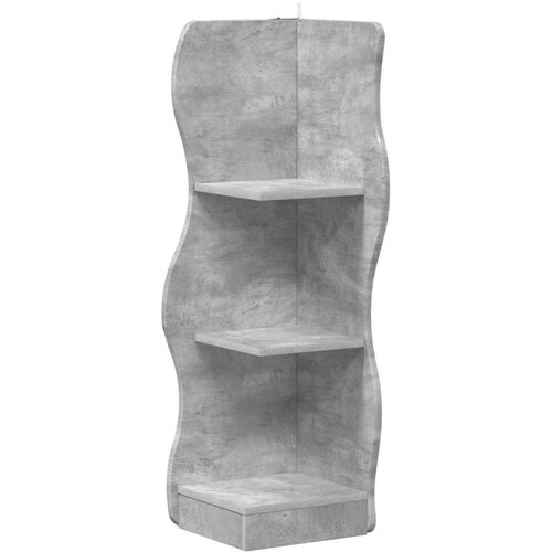  Kutna polica Betonska siva 34 x 33 x 102 cm Konstruirano drvo Cene