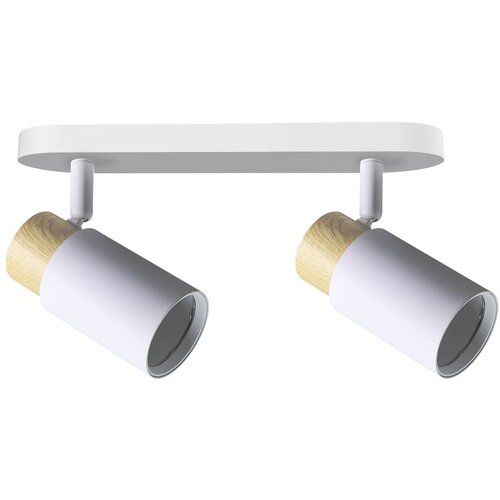 Candellux Lighting Bijela/u prirodnoj boji stropna svjetiljka s metalnim sjenilom 35x5.5 cm Claro – Cijene