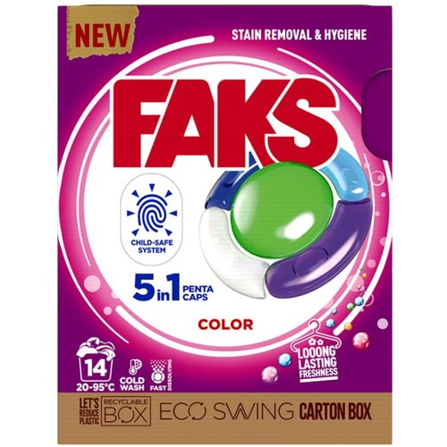 Faks Color kapsule za veš 14kom Cene