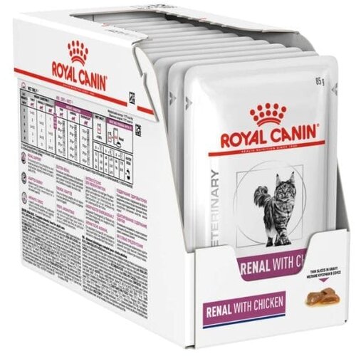 Royal Canin renal cat chicken wet - 1.02 kg Slike