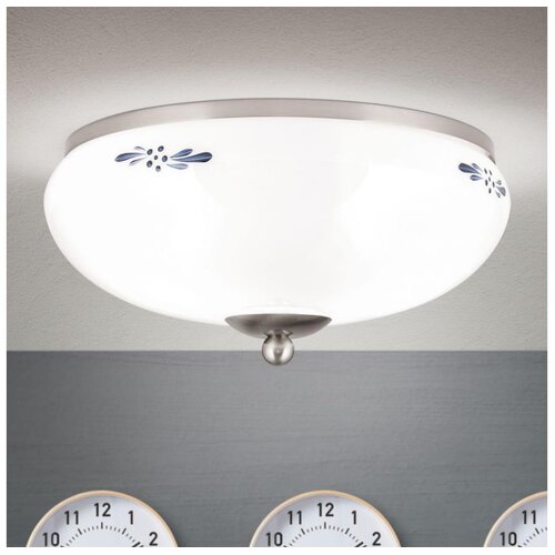 Orion dl 7-673 - plafonsko svetlo landhaus 2xE27/60W/230V prečnik 28 cm mat hrom/bela Cene