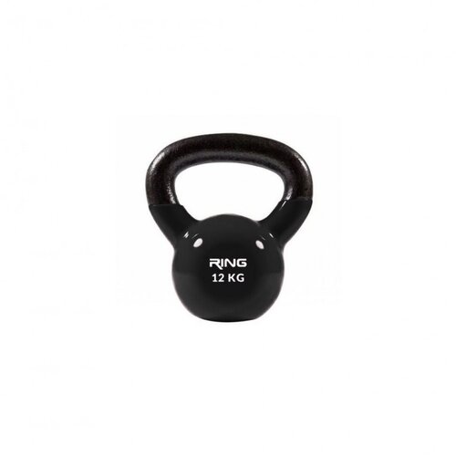 Olimp Sport RING Kettlebell 12kg metal+vinyl RX DB2174-12 black Cene