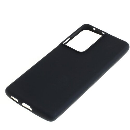 OTB Silikonski omot za Samsung Galaxy S21 Ultra 5G, crni Slike