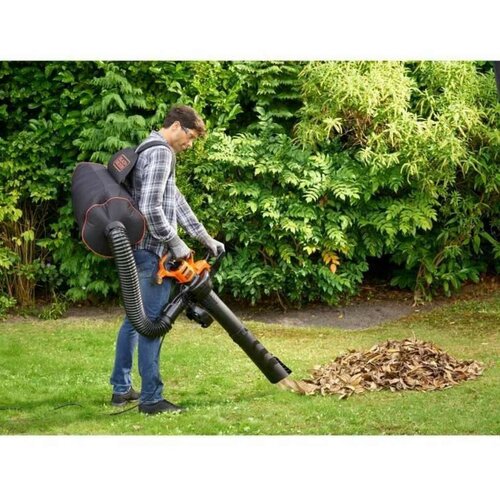  Puhač Black &amp;amp;amp Decker BEBLV300-QS Vrtna drobilica 1 Dijelovi Slike