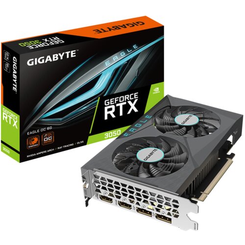 Grafička KARTA Gigabyte VGA RTX 3050 Eagle OC 6GB, GDDR6, 96bit, 2x DP, 2x HDMI Cijene