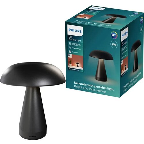 Philips 929004783007 led stona lampa mycena dsk215 2w 30-65k b usb ( 22126 ) Slike