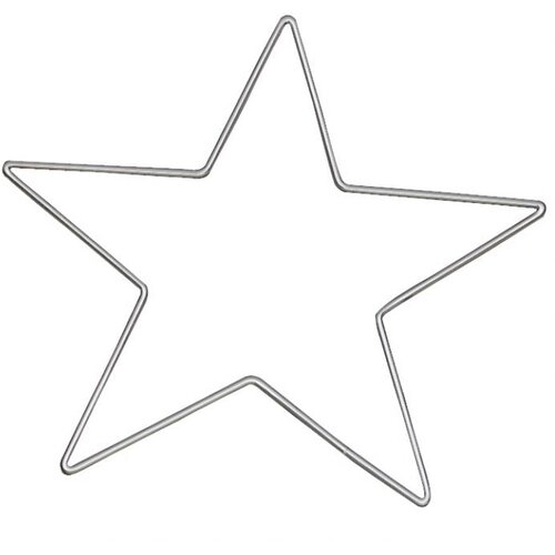  OBRUČ ZA DEKORACIJU METALNI ZVIJEZDA 25 CM KNORR PRANDELL 21-6785255 Cijene