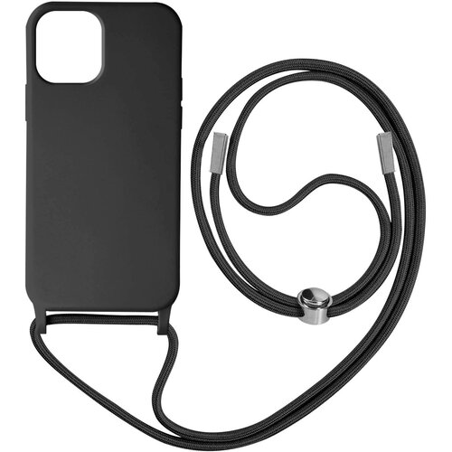 AVIZAR iPhone 12 in 12 Pro Semi-rigid Cord Case z mehko notranjostjo, ovratnikom - crna, (20632018) Cene