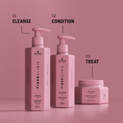 Schwarzkopf Professional Fibre Clinix Vibrancy Shampoo &amp;scaron;ampon za barvane lase 300 ml Slike