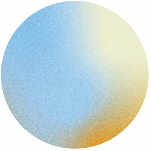  Okrugla fototapeta - Energetic gradient &amp;ndash; gradient composition in vivid colours 140x140 Slike
