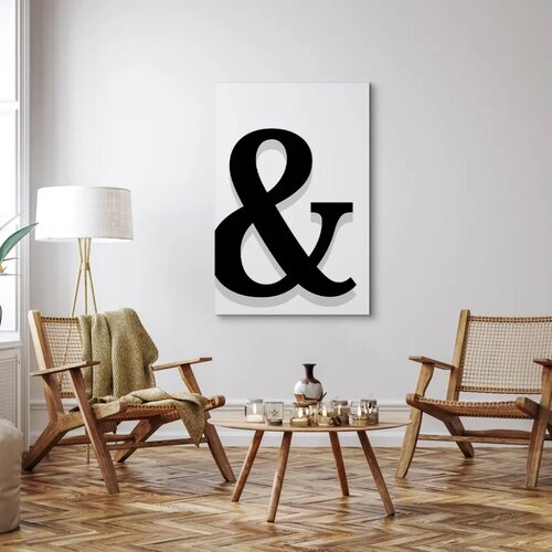  Slika - Decorative Letter (1 Part) Vertical 40x60 Akustična Cene