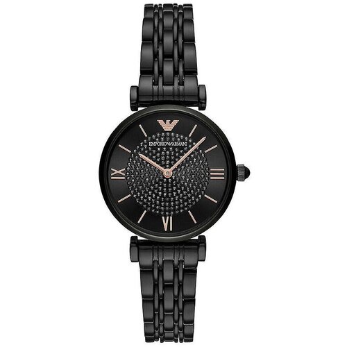 Emporio Armani Analogne ure ar11245 Črna Cene