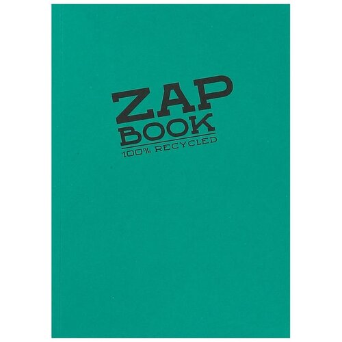 Clairefontaine Zap book A5 80gr 160L, mix boja, bjanko, 100% reciklirani papir Cene