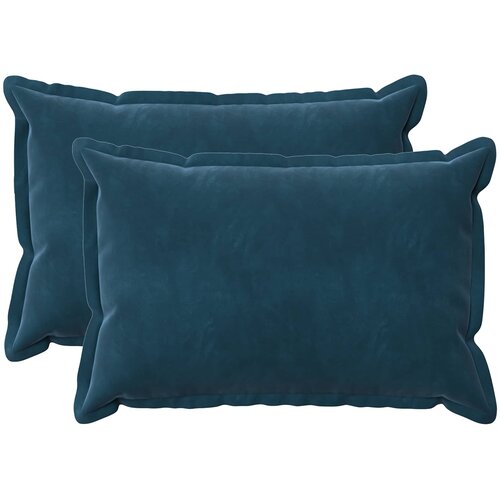  Presvlaka za jastuk 2 pcs HOUTEN Plava 40 x 60 cm Baršun Cene