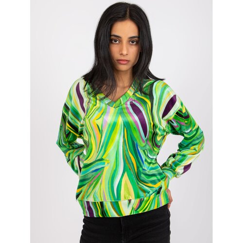 Fashion Hunters Green blouse from Evelyne Slike