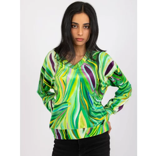 Fashion Hunters Green blouse from Evelyne