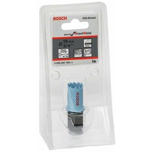 Bosch testera za bušenje provrta sheet metal 2608584780/ 19 mm/ 3/4" Slike