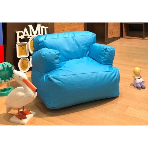 Atelier Del Sofa Komplet otroške vrtne sedežne vreče s taburejem Mini Relax – Cene