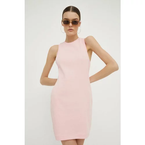 Juicy Couture Haljina boja: ružičasta, mini, uska