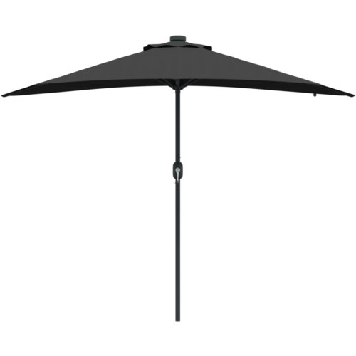 vidaXL Vrtni dežnik Antracitna 294 x 150 x 223 cm blago Cene