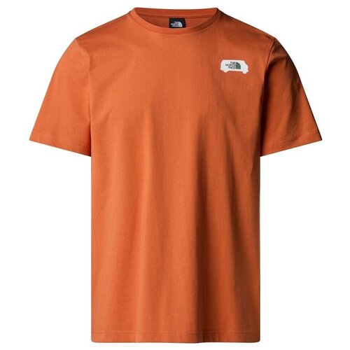 The North Face Majice s kratkimi rokavi Outdoor Graphic Oranžna Slike