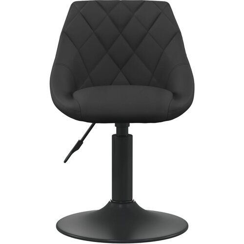 Maison Chic Jedilni stoli - Vzorci stoli črn žamet A90, (22032069) Cene