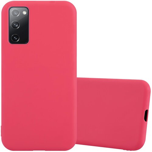 Cadorabo Case, združljiv s Samsungom v Candy Red - Za&amp;scaron;čitni pokrov iz fleksibilnega silikona TPU, (20570207) Slike