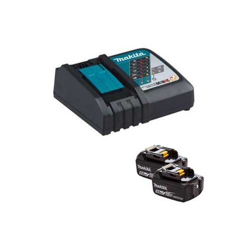 Makita set 8 2xBL1850B+DC18RC Slike