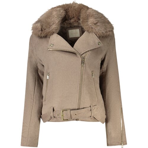 Guess Jeans WOMEN&amp;amp;#39;S SPORTS JACKET BEIGE Slike