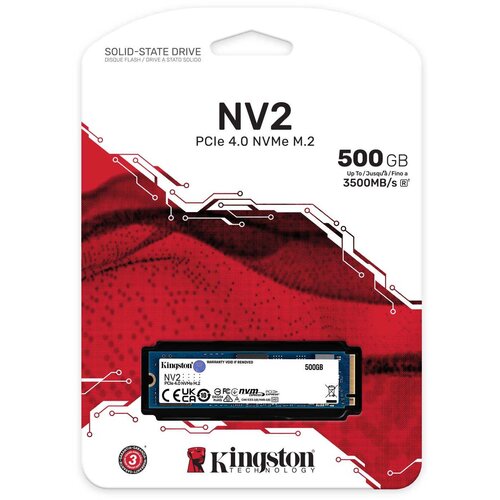 Kingston 500GB NV2 M.2 2280 PCIe 4.0 NVMe SSD Cijene