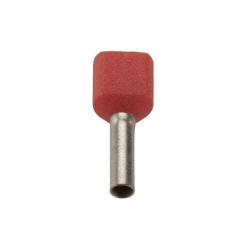 LAPP dvostruki kabelski završetak 1 x 10 mm x 14 mm djelomično izolirani, crvene boje kabel 61802034 100 kom. Cijene