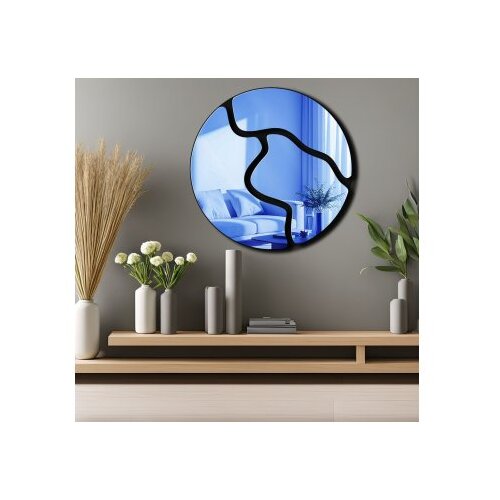 WALLXPERT dekorativno ogledalo Ozgl507 blue Cene