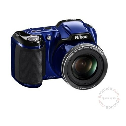 Nikon coolpix L810 blue digitalni fotoaparat Slike