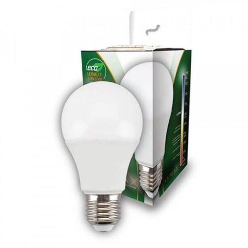 Lumax Led sijalica ECO LUME27-12W 3000k toplo bela Cene