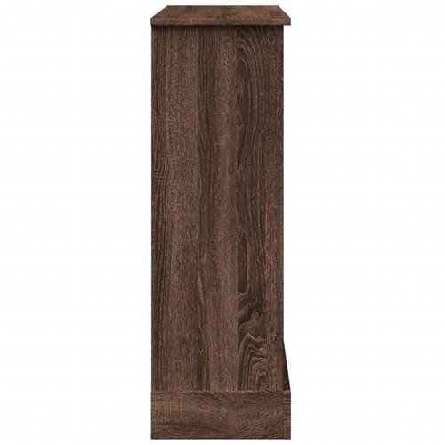  Okvir za kamin boja hrasta 90x30x90 cm od konstruiranog drva Slike