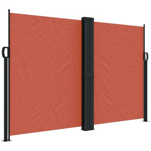  Bočna tenda na uvlačenje terakota 160 x 1200 cm Slike