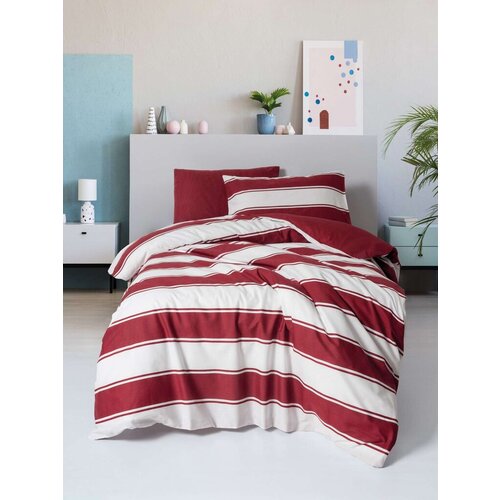Lessentiel Maison Komplet posteljine Jolly, 160x220 cm, Krem-crvena Cene