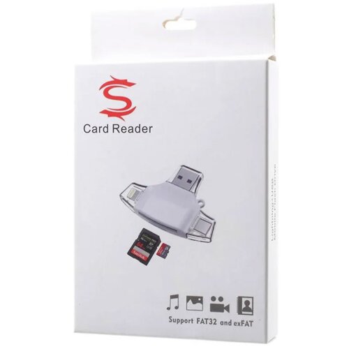  Čitač kartica card reader JWS-AD206 beli Cene