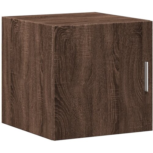 Maison Chic Stenska omarica - Zidna omarica rjavi hrast 40x42,5x40 cm inženirski les iu568, (22063046) Slike