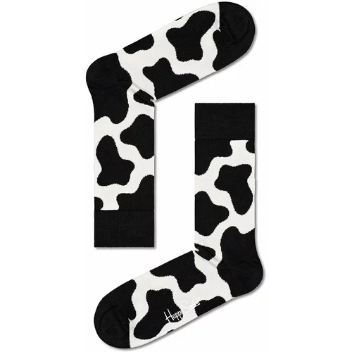 Happy Socks Nogavice Cow črna barva