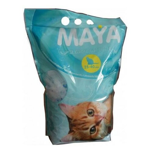 Dorty silikonski posip za mačke maya 5L Slike