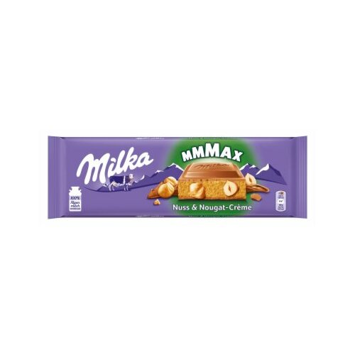 Milka mmmax nut nougat čokolada 300g Cene