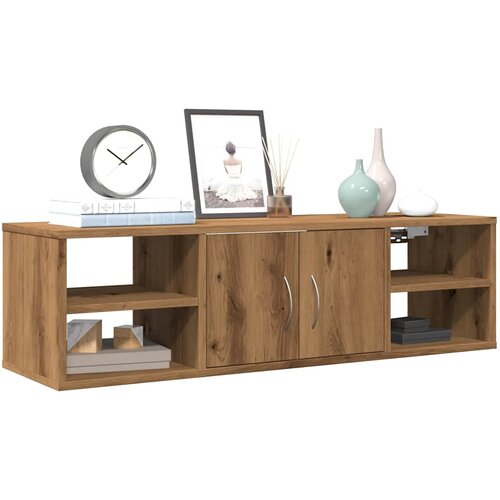 vidaXL Stenska omarica artisan hrast 102x30x29 cm inženirski les Cene