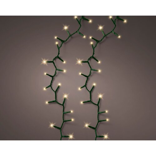 Lumineo Lampice za jelku, 22.5 m, 1000 lampica, Compact spoljne LED, Svetlo toplo zlatno Slike
