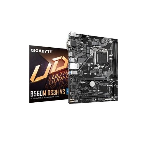 Gigabyte MB B560M DS3H V3LGA1200, 4X DDR4, DVIHDMI,DP;micro ATX Cijene