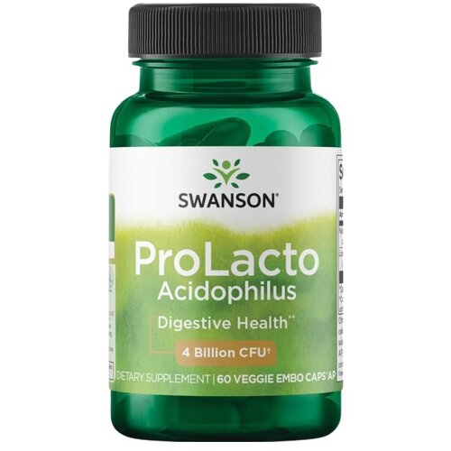 Swanson ProLacto Acidophilus &ndash; 4 mrd CFU (60 kapsul) Cene