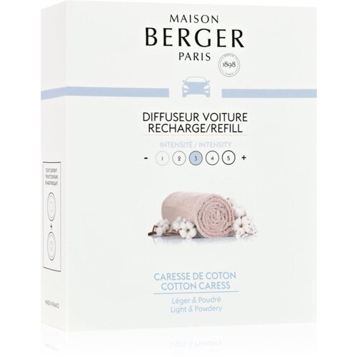 Maison Berger Paris Car Cotton Caress miris za auto zamjensko punjenje 1 kom Slike