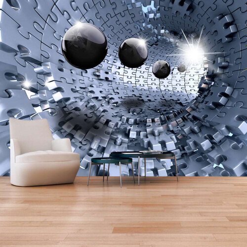 Samoljepljiva foto tapeta - Abstract Jigsaw 98x70 Slike